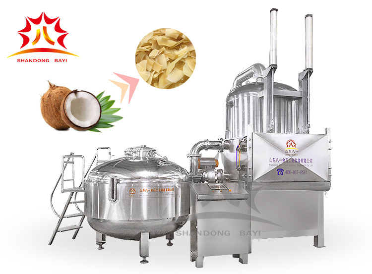 Coconut Chips Vacuum Fryer