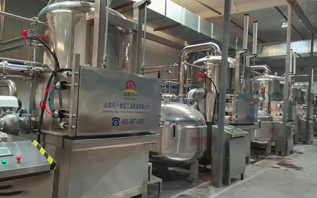 Jujube crisps processing line installation and test operation successfully